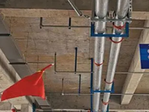 栖霞管廊支架的安装方法