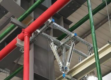 栖霞该抗震支架的整体式支吊架结构协调性好